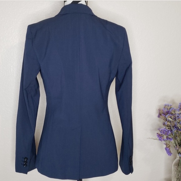 Banana Republic Long and Lean Fit Navy Blazer NWT - Picture 5 of 6
